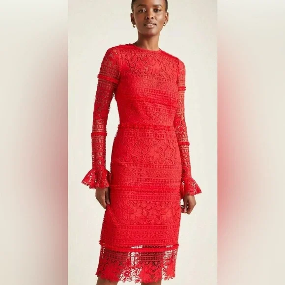 knee length dresses for ladies SANDRO main image 1